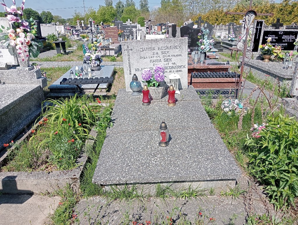 Grób Aniela Bednarek
