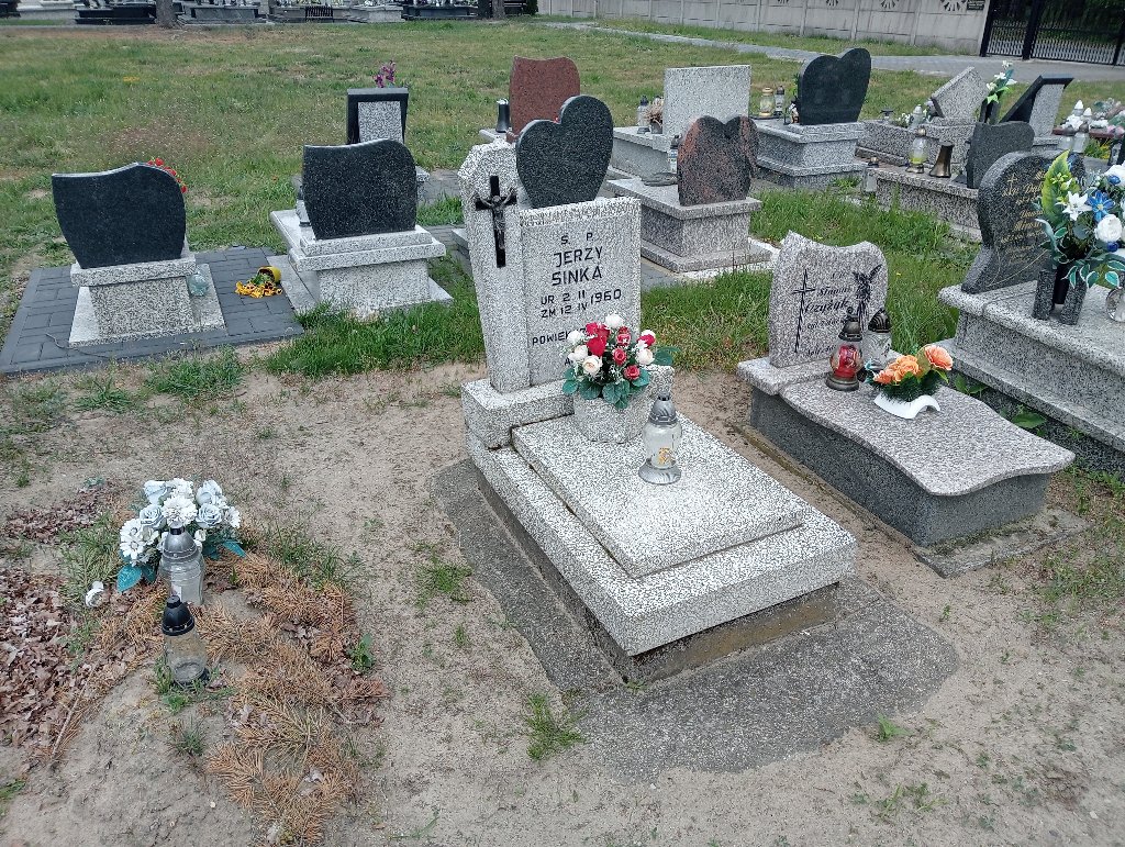 Grób Jerzy Sinka